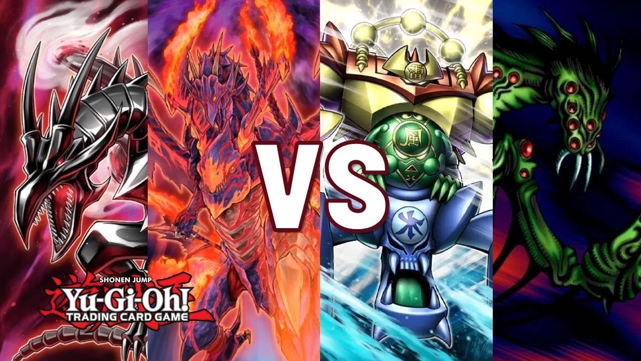 Red Eyes Vs. Gate Guardian Yugioh Maze of Memories Duel
