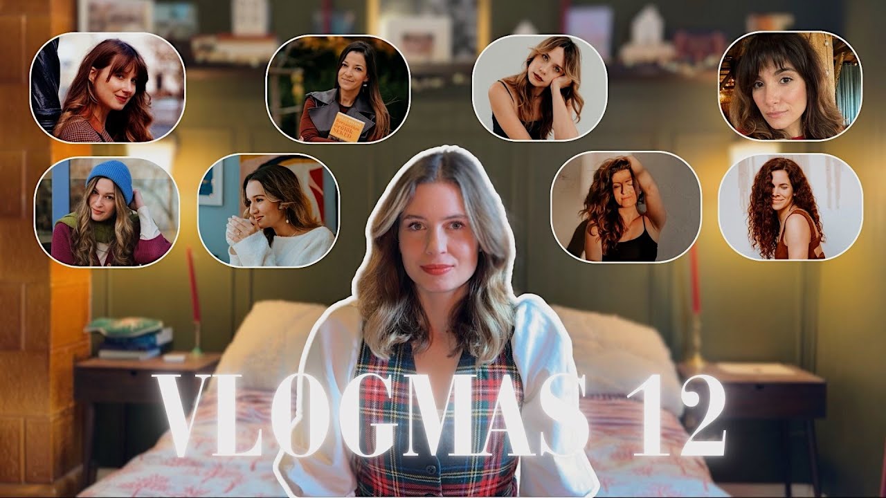 Egy könyv, egy sorozat és egy gondolat 2025-ből - nőktől, akikre felnézek | VLOGMAS 12