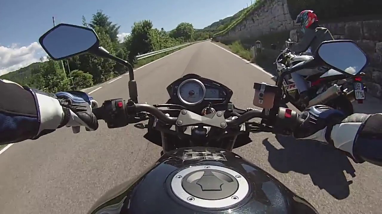 On Board Kawasaki z750 | HP Corse Hydroform | GoPro Hero