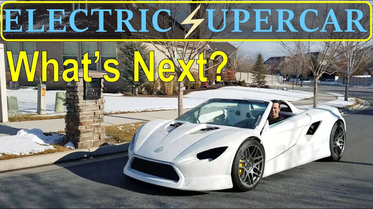 What's Next?  The Electric Supercar tries on body panels
