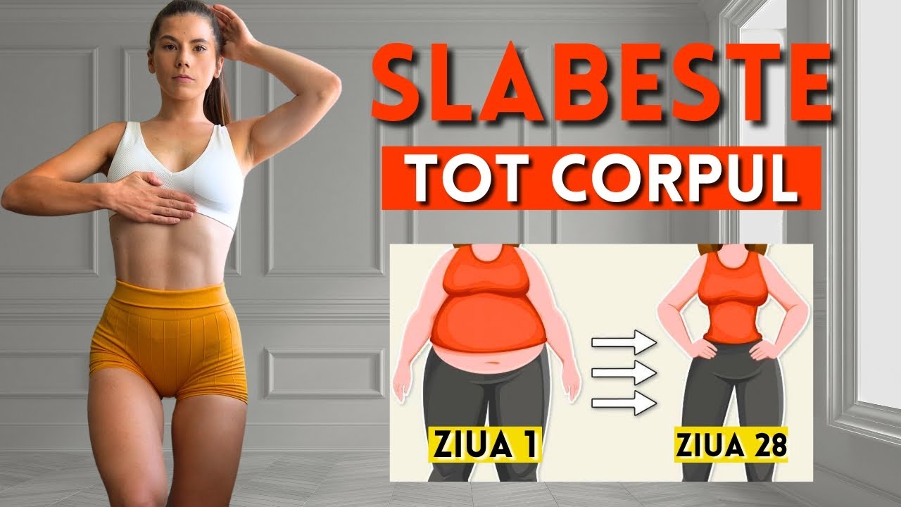 Slabeste Tot Corpul | Exercitii Eficiente Pentru Slabit Acasa (Fara Echipament)