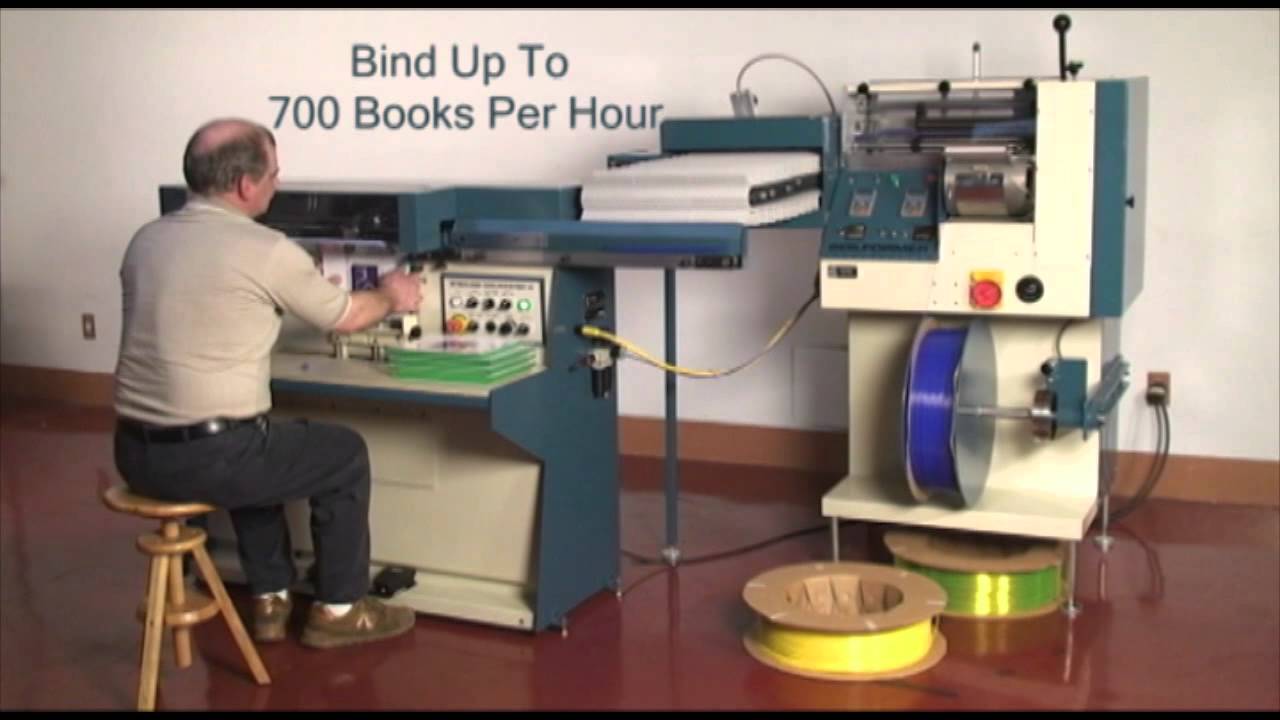 The Sterling Coilmaster III Automatic Plastic Coil Binding System