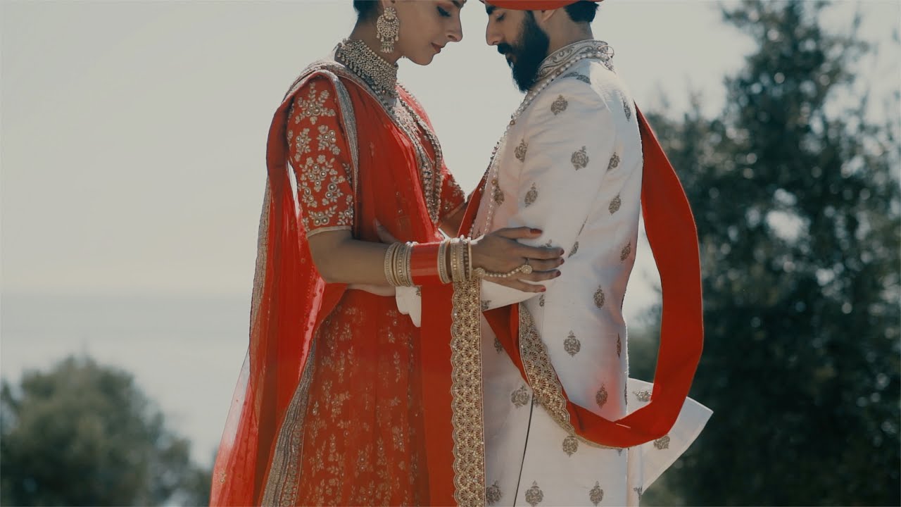 Aaron & Harveen - an Indian Wedding Video in Spain