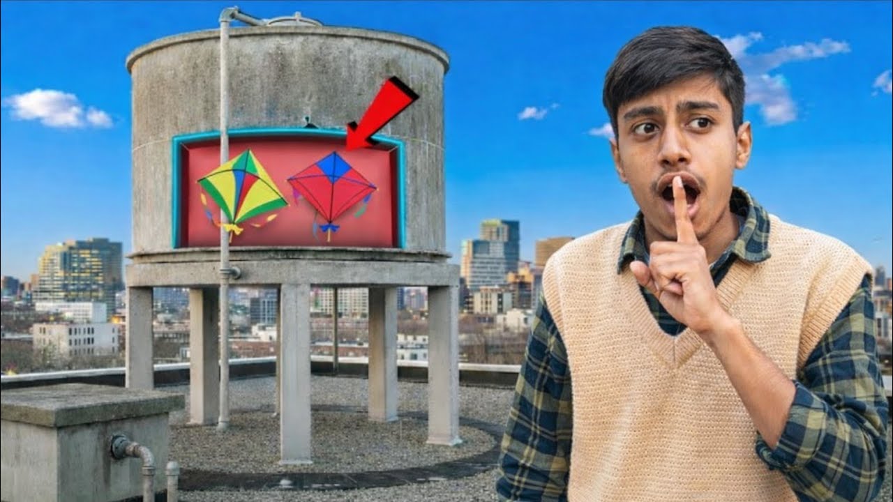 Secret Kite Chalenge 😱 | Chhupi Hui Patang Dhoondho !