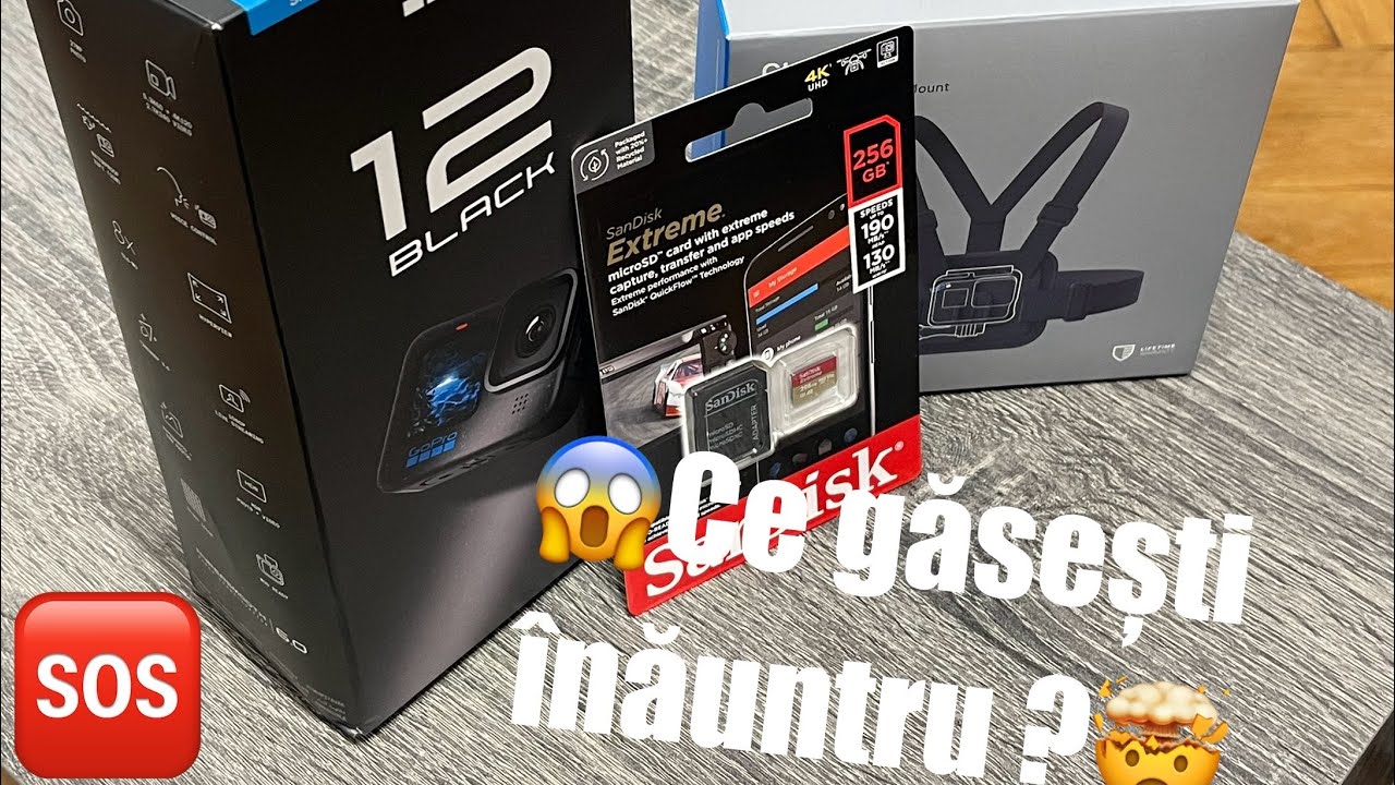 Facem unboxing la GoPro Hero 12 + accesorii de MTB 📸🙈 #asmr #trending #camera #gopro