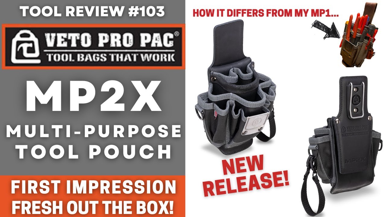 Veto Pro MP2X - How It Differs from my MP1 #tools #vetopropac #maintenance #toolreview