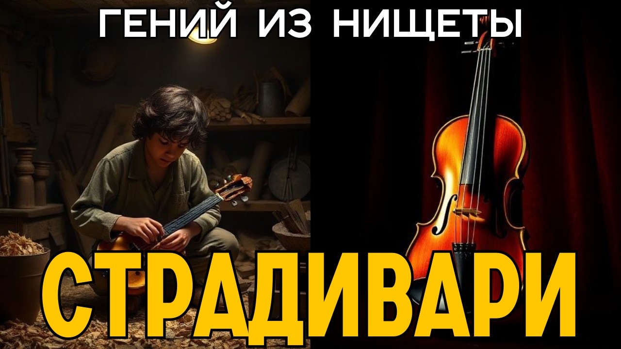 Страдивари: Как бедный ученик создал САМЫЕ ДОРОГИЕ скрипки в истории?