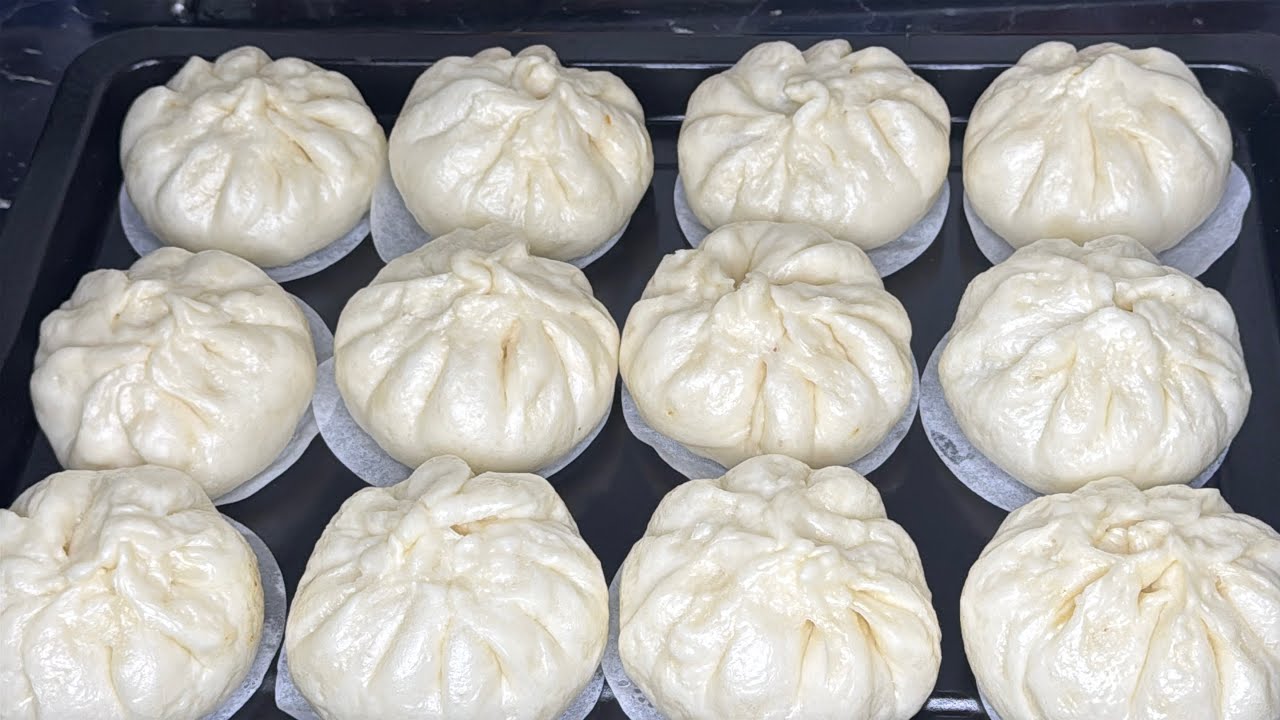 Cách Làm Bánh Bao Chay Trắng Xốp Không Cần Bột Nở - Bí Quyết Làm Bánh Không Hở Miệng