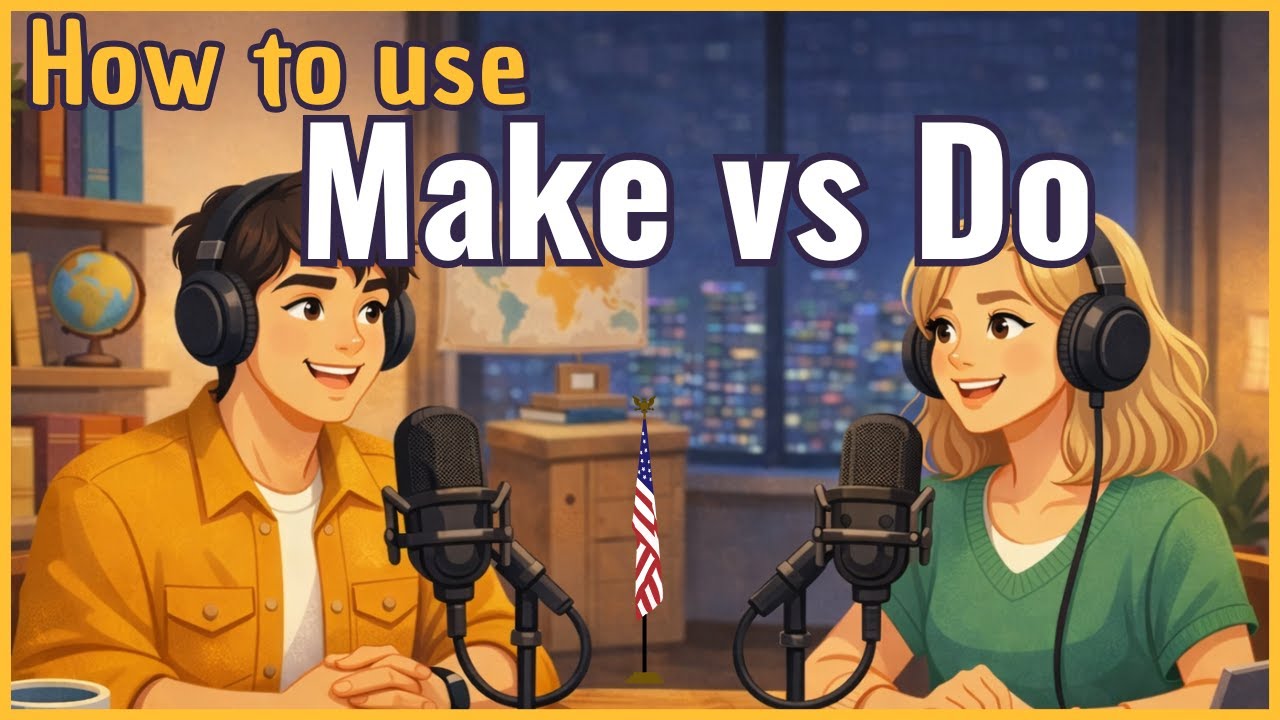 How to Use MAKE and DO in English ｜ Daily English Conversations | English Podcast