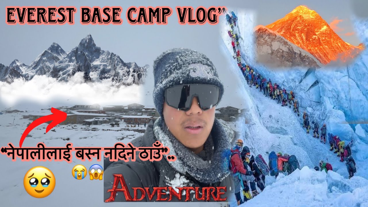 Trekking Life 😭 Trekking to Everest Base Camp 🇳🇵! पदयात्रा …🔥