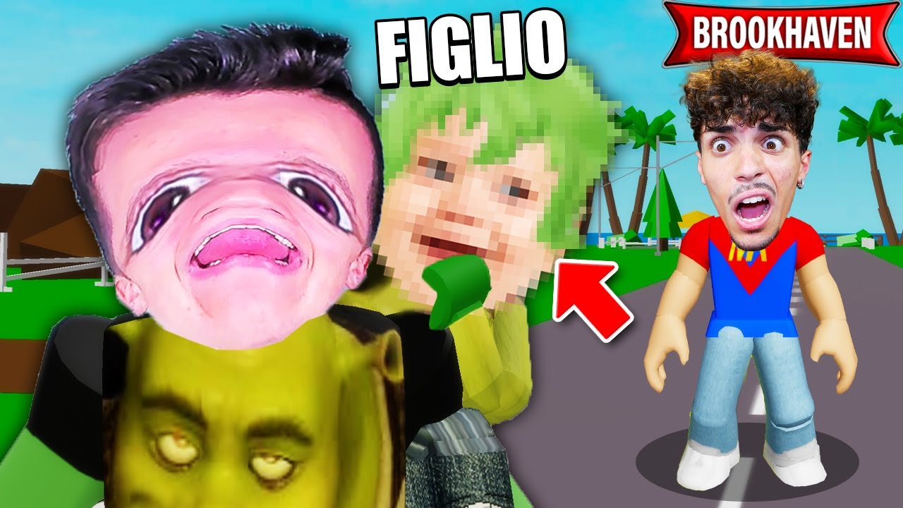 GIGINO HA FATTO UN FIGLIO su ROBLOX BROOKHAVEN!👦🏻 (NON HO PAROLE!)