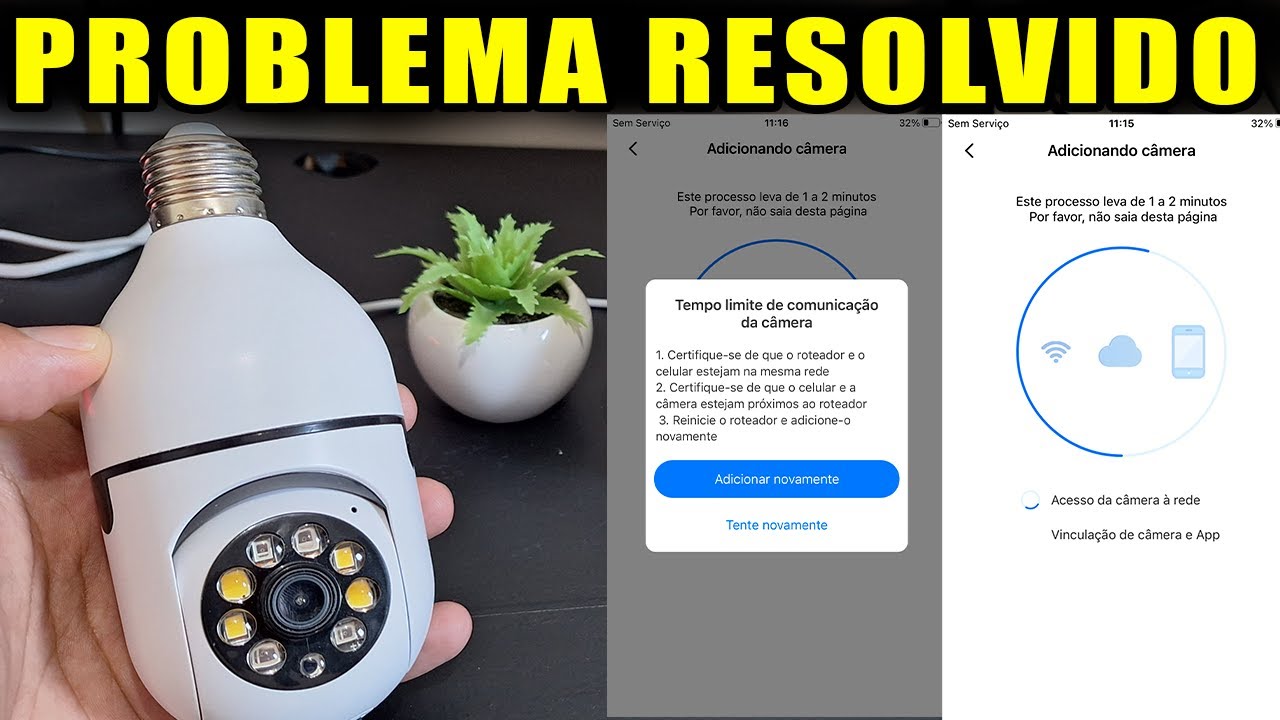 Câmera Wi Fi quando não aparece GW AP aprenda a resolver esse problema no aplicativo Yoosee!