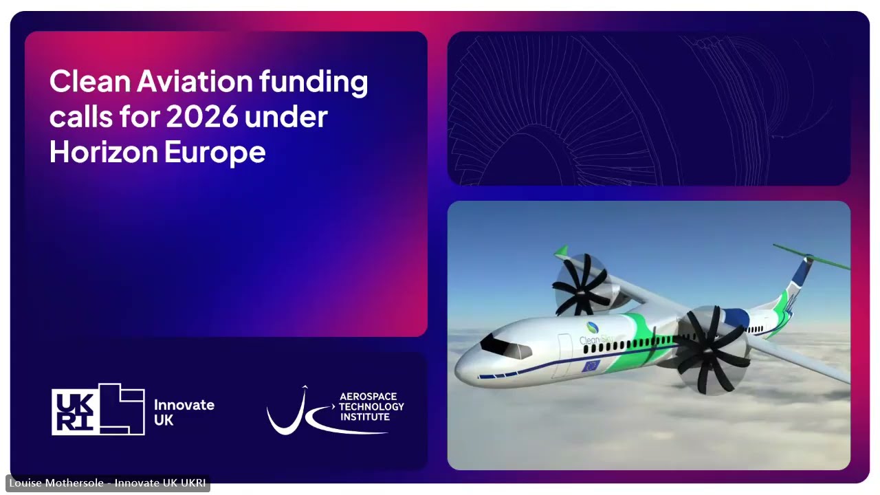 European Funding: UK Information Webinar on Clean Aviation
