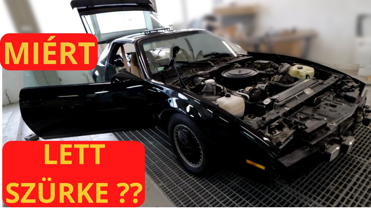 KITT a FÉNYEZŐBEN...de megint BONTANI kell !