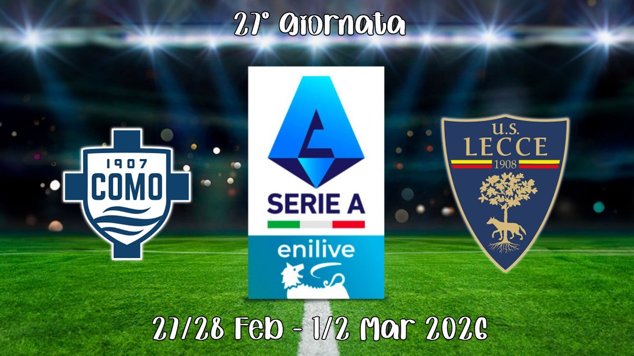 Como - Lecce | 27° giornata Serie A EniLive 25/26 | Simulazione su EA FC 26