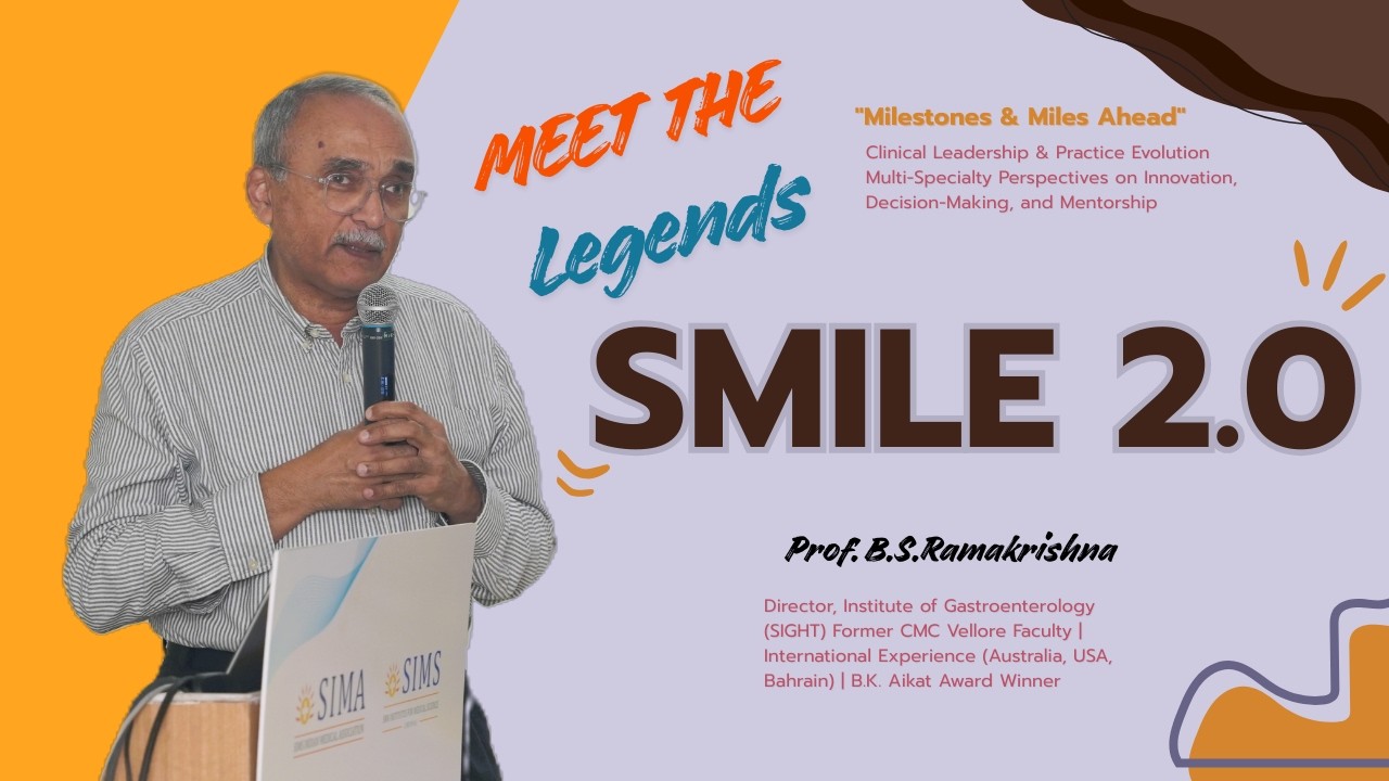 Meet the Legends: Prof. B.S. Ramakrishna, Gastroenterologist.