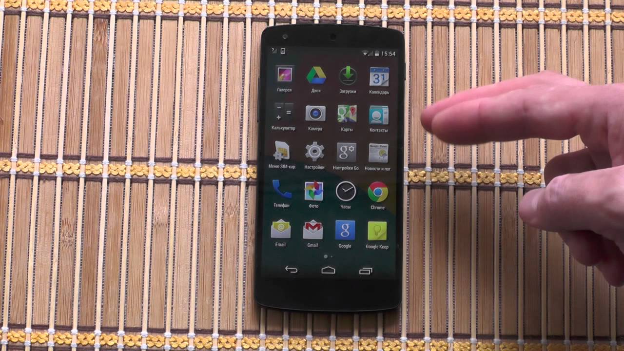 Nexus 5: Распаковка и первое включение!