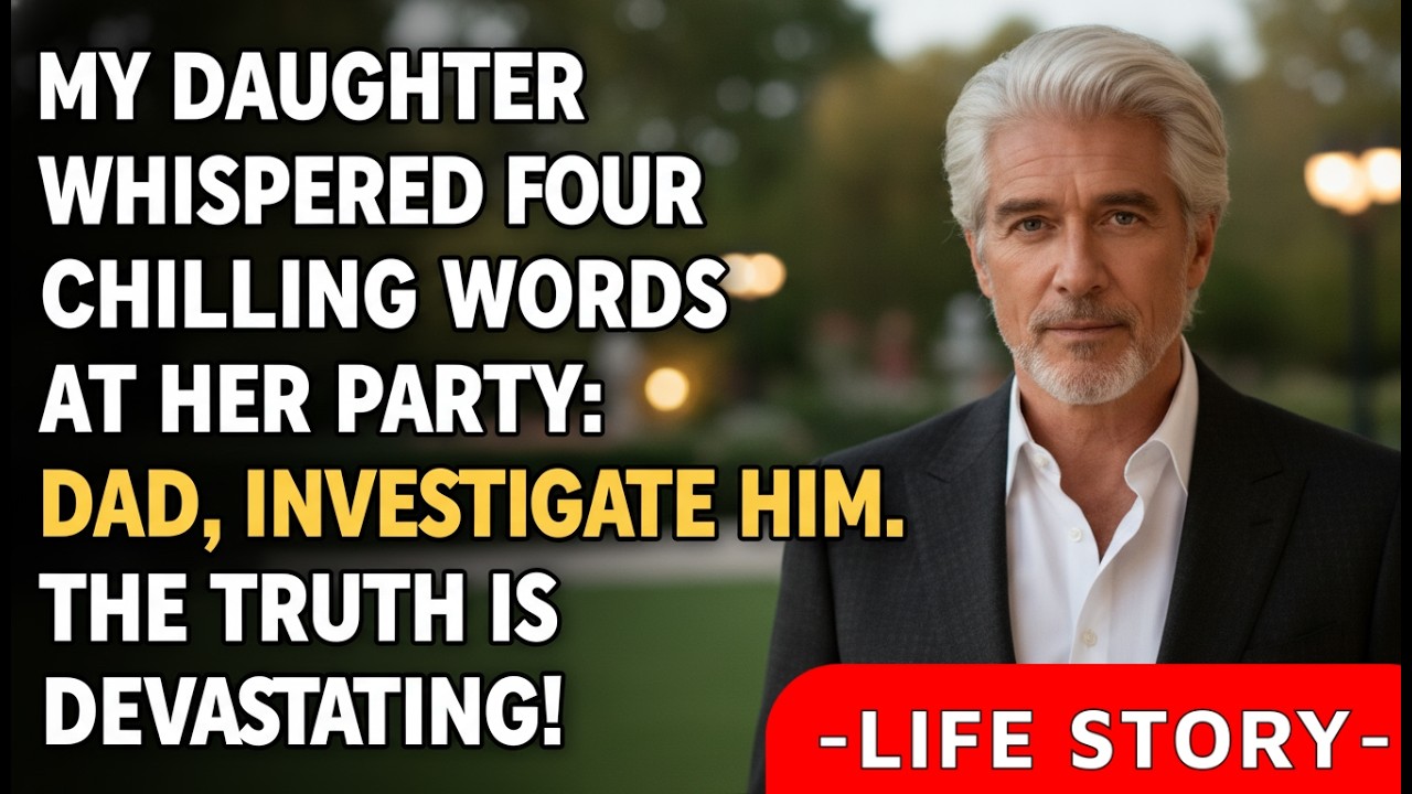 At My Daughter’s Engagement, As Her Fiancé Toasted, She Whispered, “Dad, Investigate Him.”