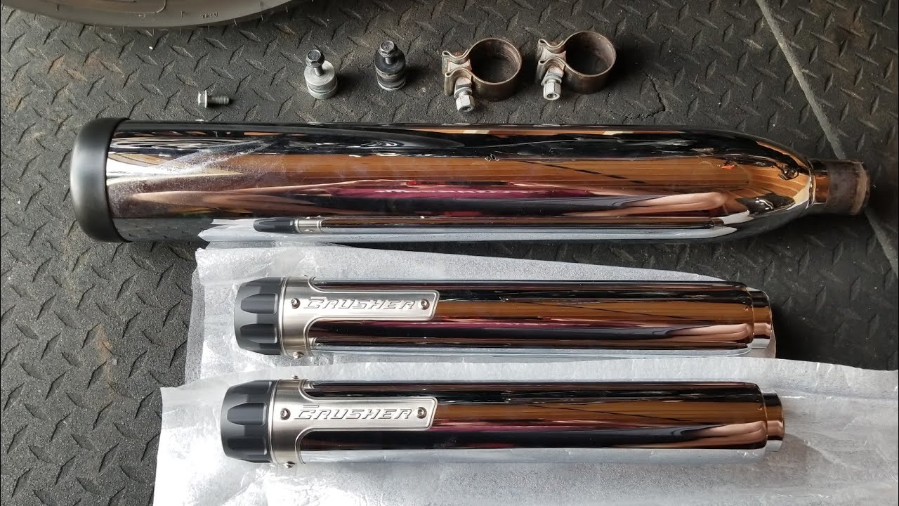 Indian Scout 60 Crusher Maverick Exhaust #indianscoutsixty #indianscout60