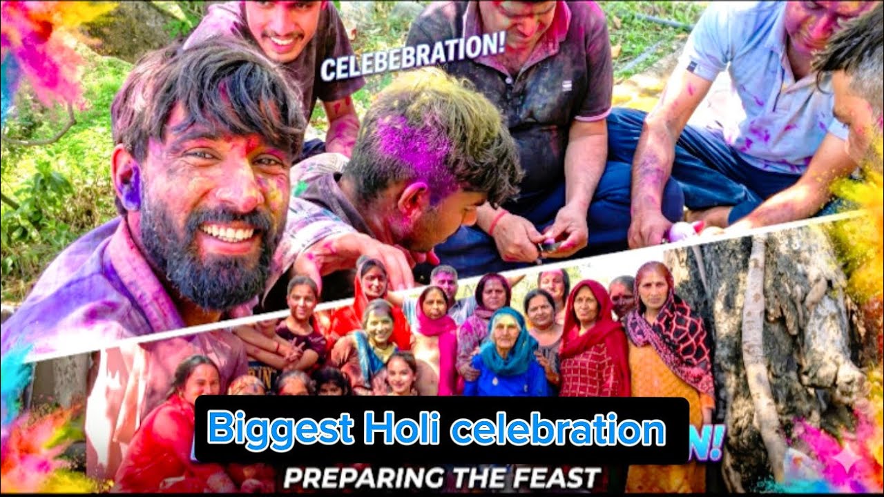 ऐसी holi आज तक कभी नहीं खेली // #holivlog #funny @souravjvlogs @BBoysTube @himachalwalaa 