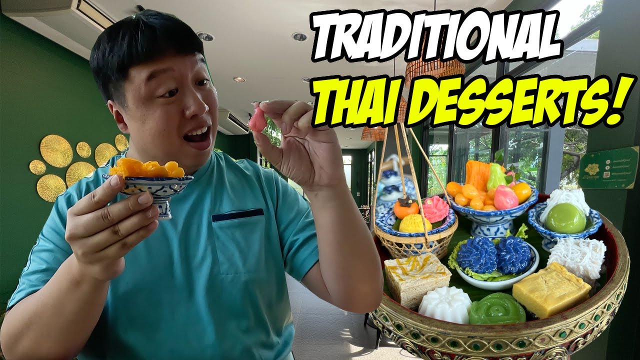 Trying Traditional Thai Street Food Desserts In Thailand 🇹🇭 This Is Shocking!