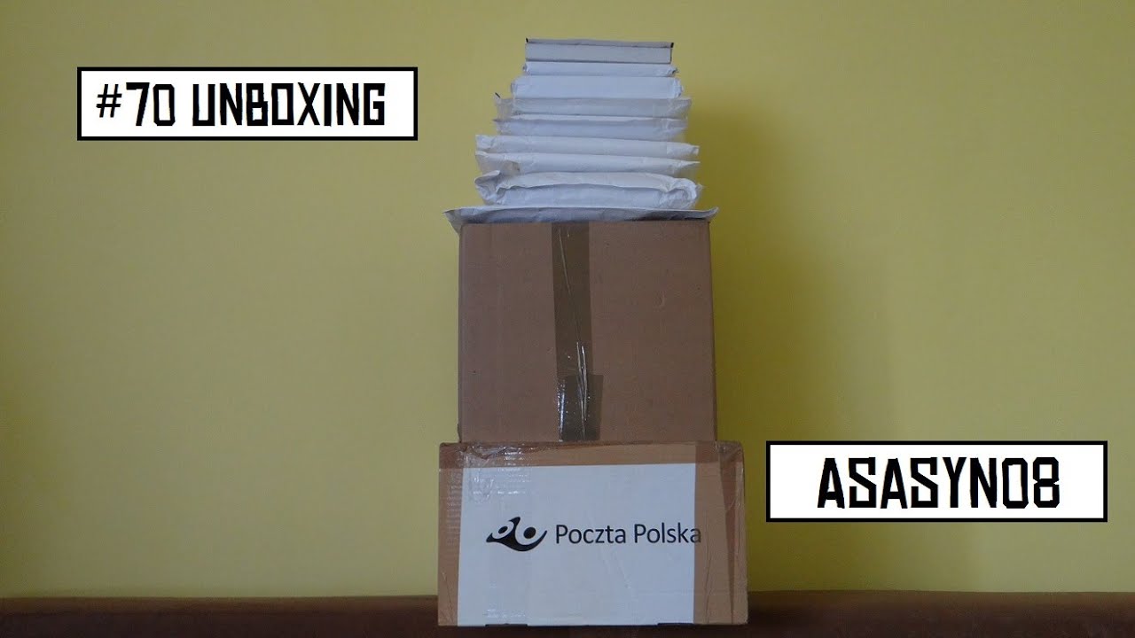 #70 Unboxing: Gamingowo, Steelbookowo, Postalowo i Filmowo - 12 przesyłek!? [PL]