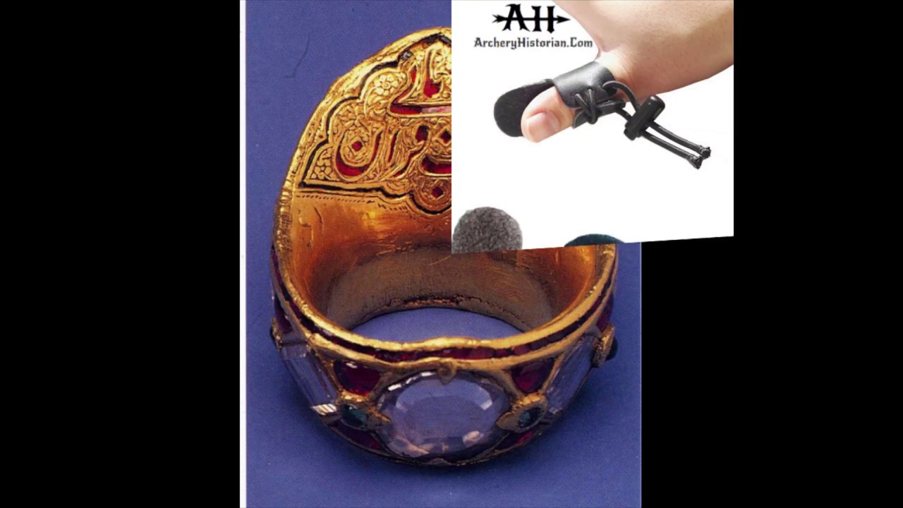 Shooting Magyar Bow With Thumb Draw (Thumb Ring)
