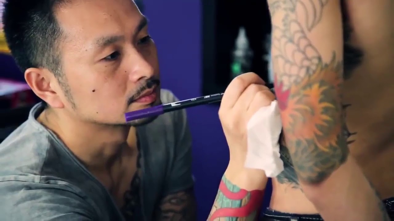 Hai nghệ nhân xăm mình nổi tiếng Nhật Bản giao lưu với La Thành Tattoo