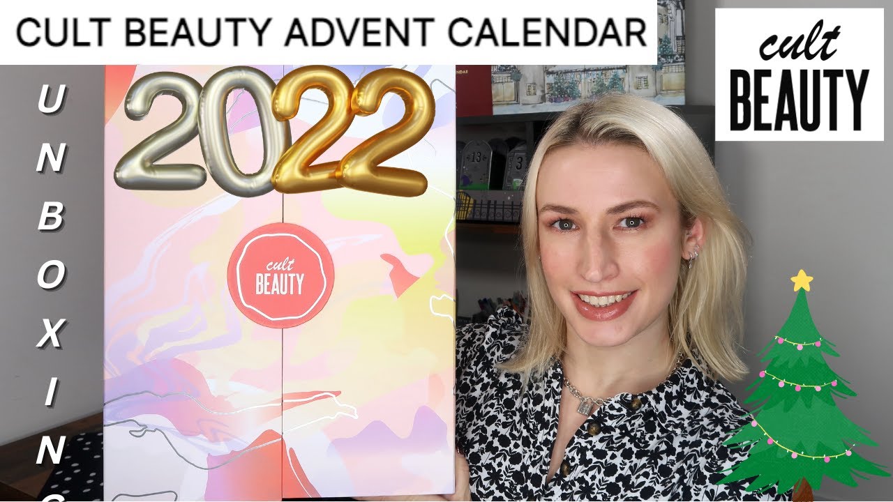 CULT BEAUTY 2022 ADVENT CALENDAR UNBOXING
