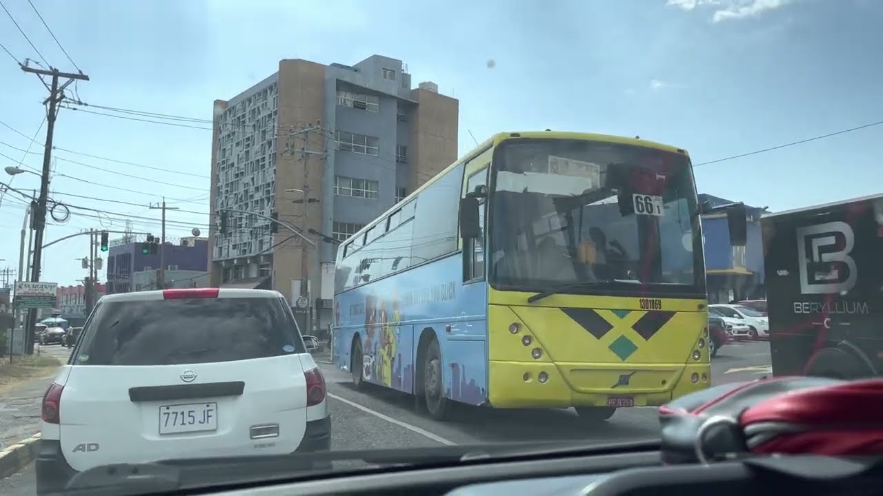 Drive from Knutsford Express station to ROK Hotel - Kingston Jamaica 23-2-23