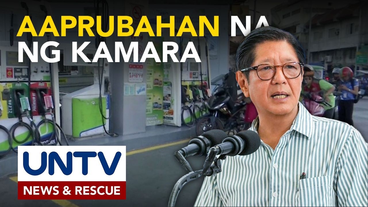 Panukalang magbabawas ng excise tax sa produktong petrolyo, aaprubahan na ng Kamara ngayong linggo