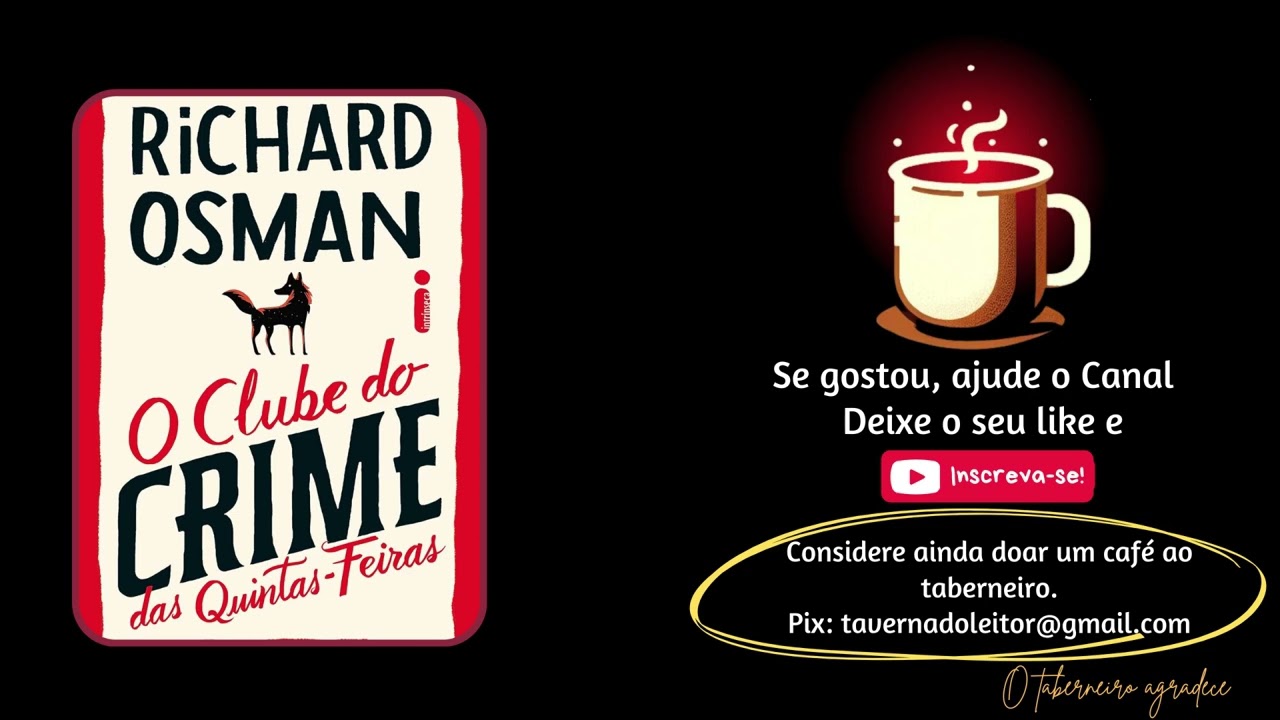 O clube do crime das quintas feiras Richard Osman 🎧 Audiobook Parte 1 de 2