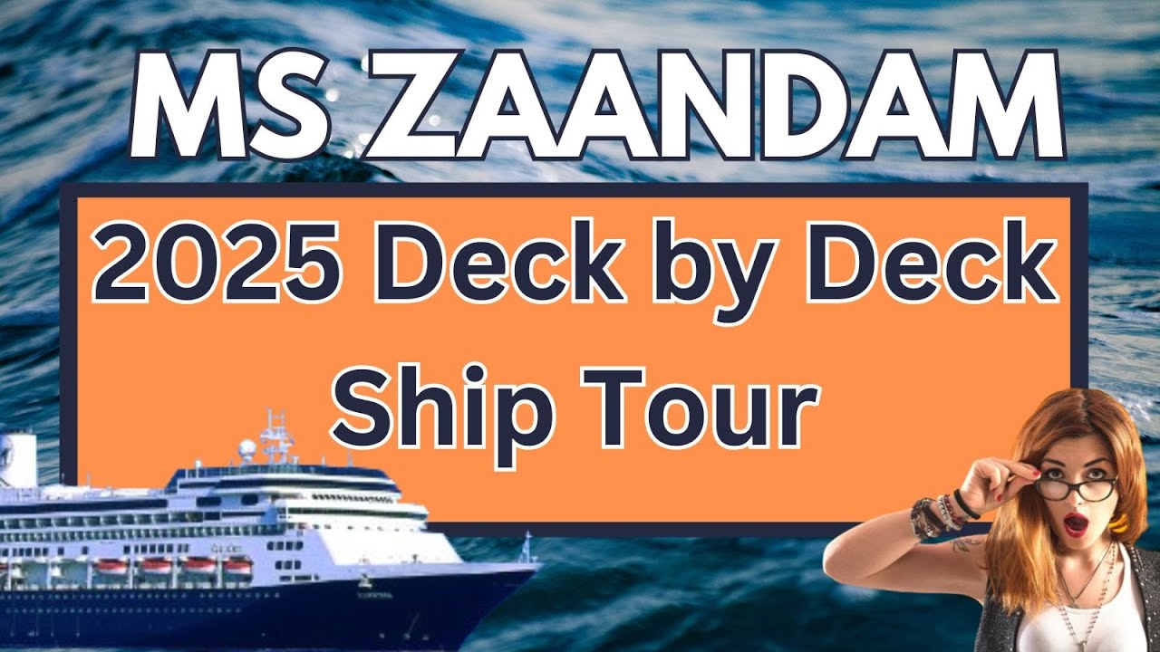 Zaandam Ship Tour (Deck-by-Deck and Narrated)