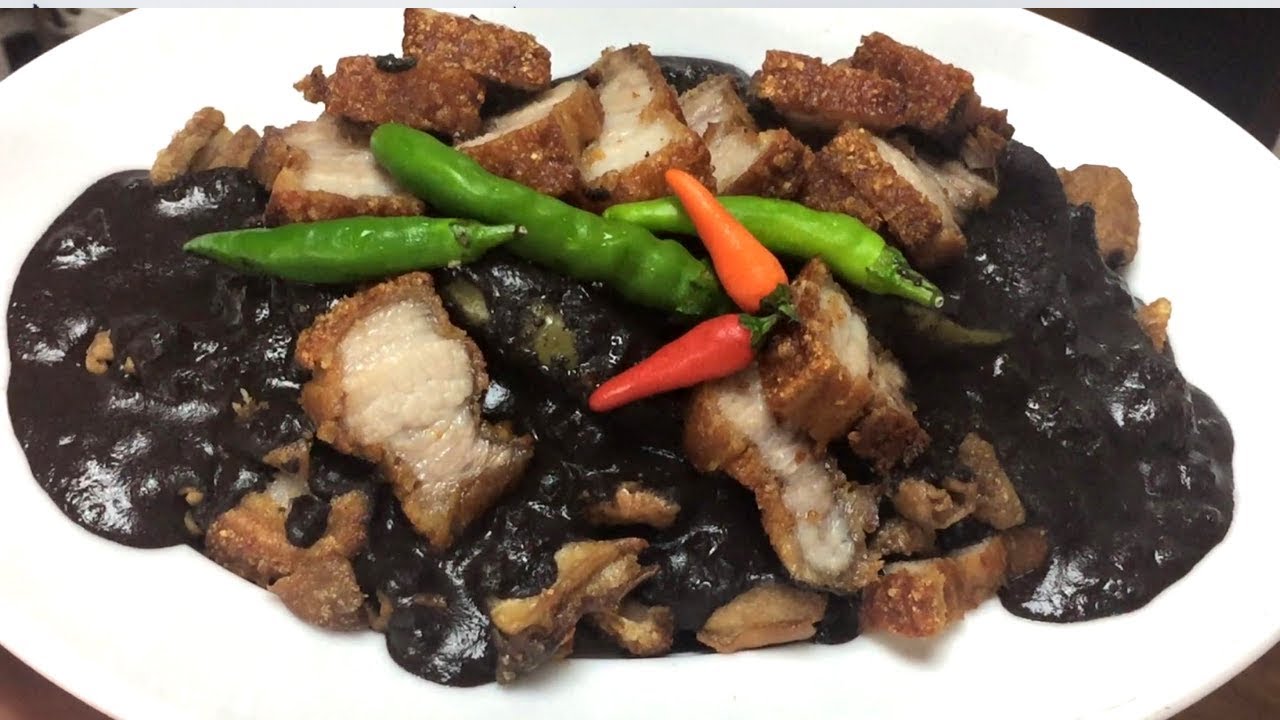 Crispy Pork Belly Dinuguan/ the best ilocano style dinuguan/ with recipe