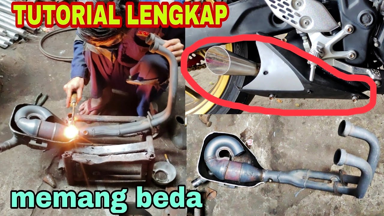 TEHNIK DAN TUTORIAL LENGKAP CARA BOBOK KNALPOT YAMAHA R25 SERTA EFEK SAMPING KERUCUT TAMBAHAN