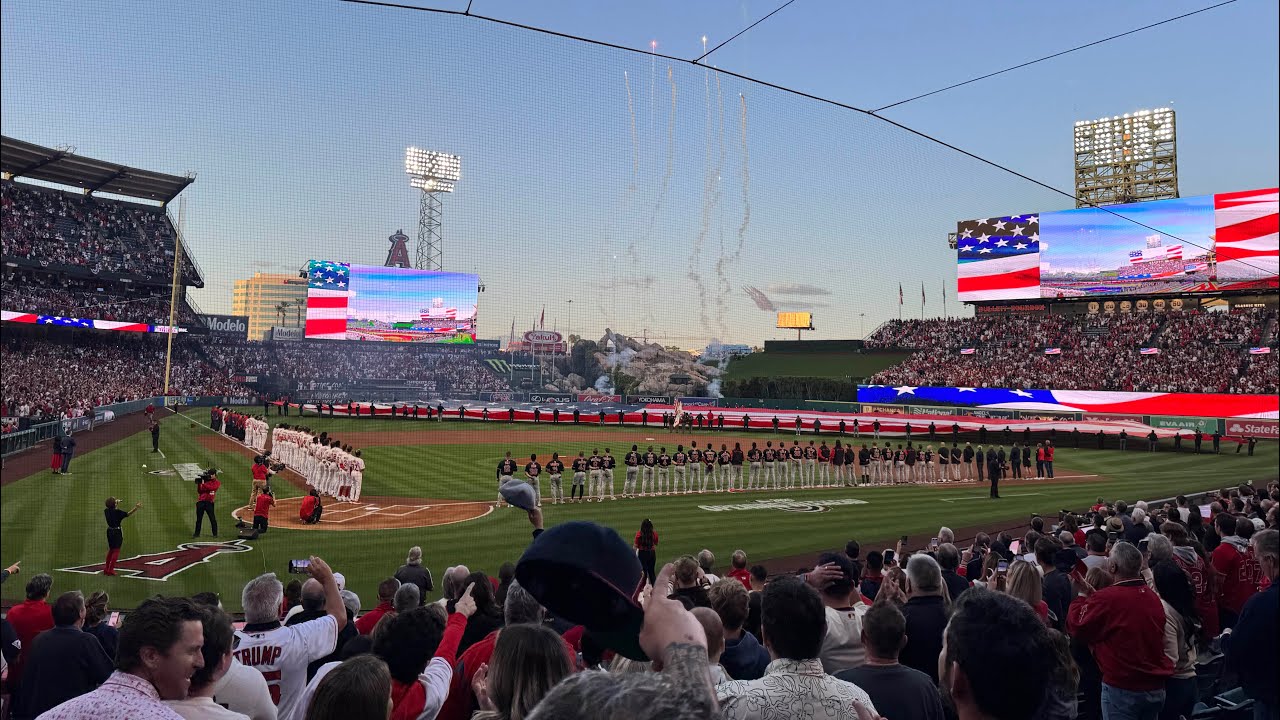 Angels 2025 Opening Day introductions!