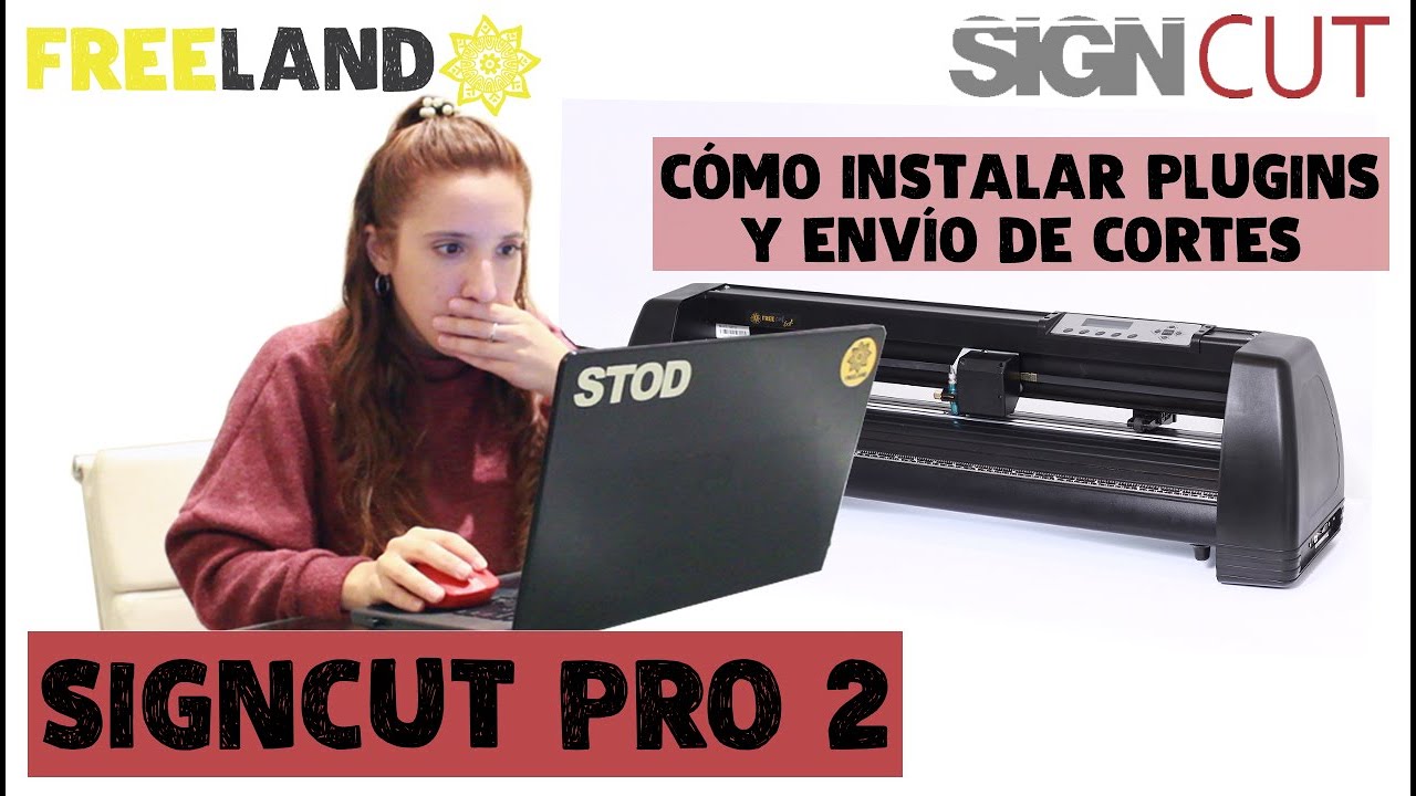 INSTALACION DE PLUGINS Y ENVIO DE CORTE - SIGNCUT Pro 2 FREELAND