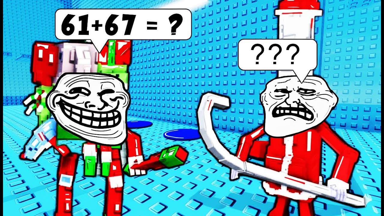 Roblox Funny Moment | Christmas Tower #roblox #brainrot