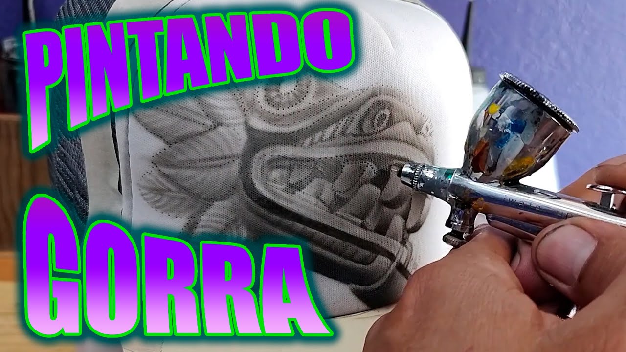 AEROGRAFIA QUETZALCOATL EN GORRA