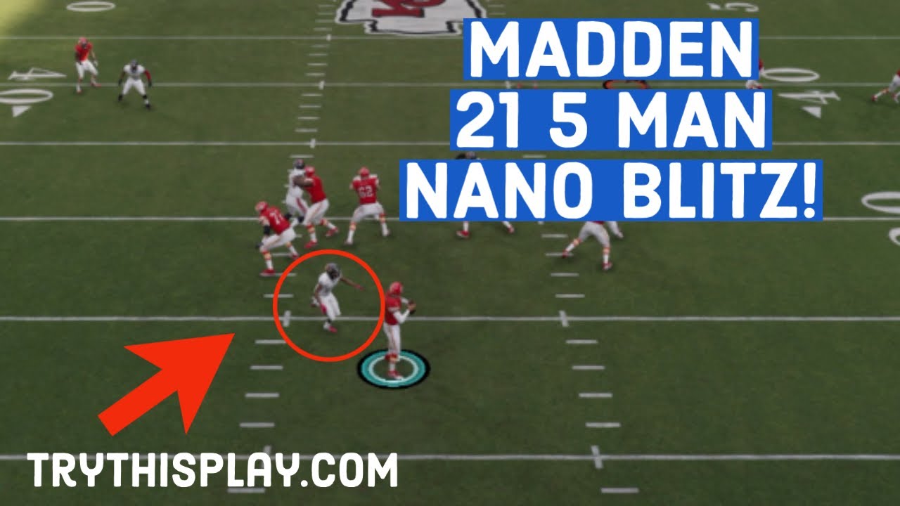 MADDEN 21 NICKEL 3-3-5 NANO BLITZ! 5 MAN HEAT!
