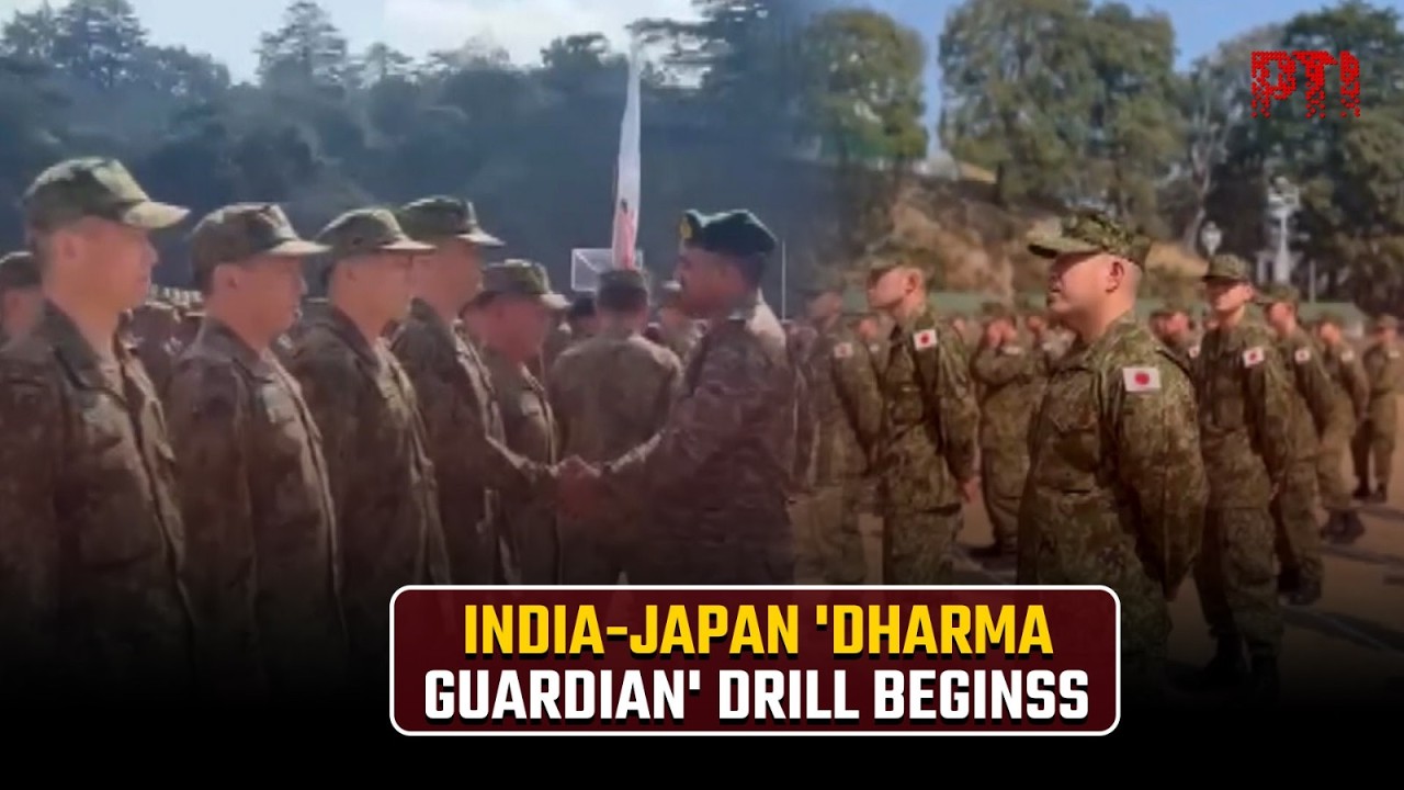 India-Japan joint military exercise ‘Dharma Guardian’ begins in Uttarakhand