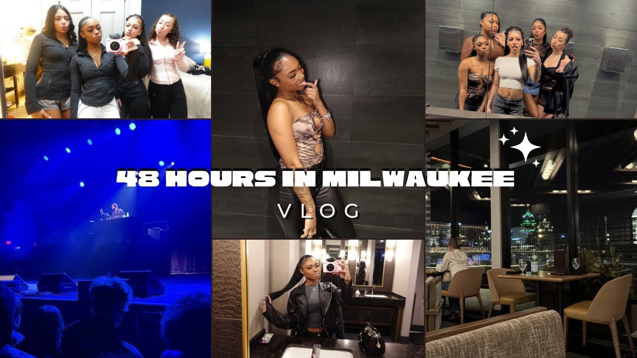 48 HOURS IN MILWAUKEE | Dinner, Concert, Hotel
