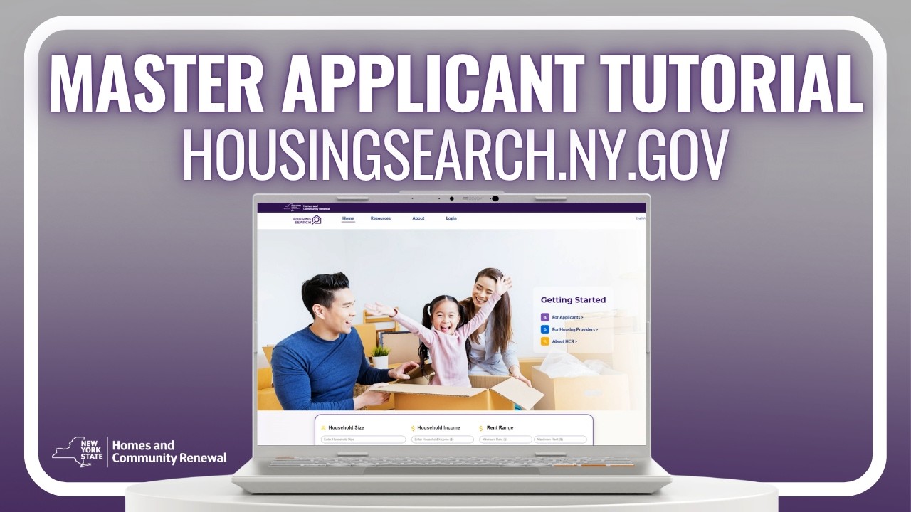 Доступное жилье &mdash; это просто | Руководство для заявителей HousingSearch.NY.gov