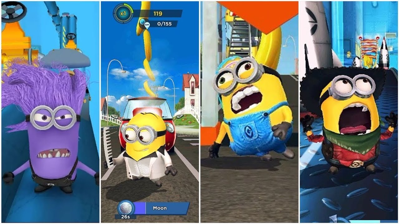 Minion Rush Funny Moments and Fails