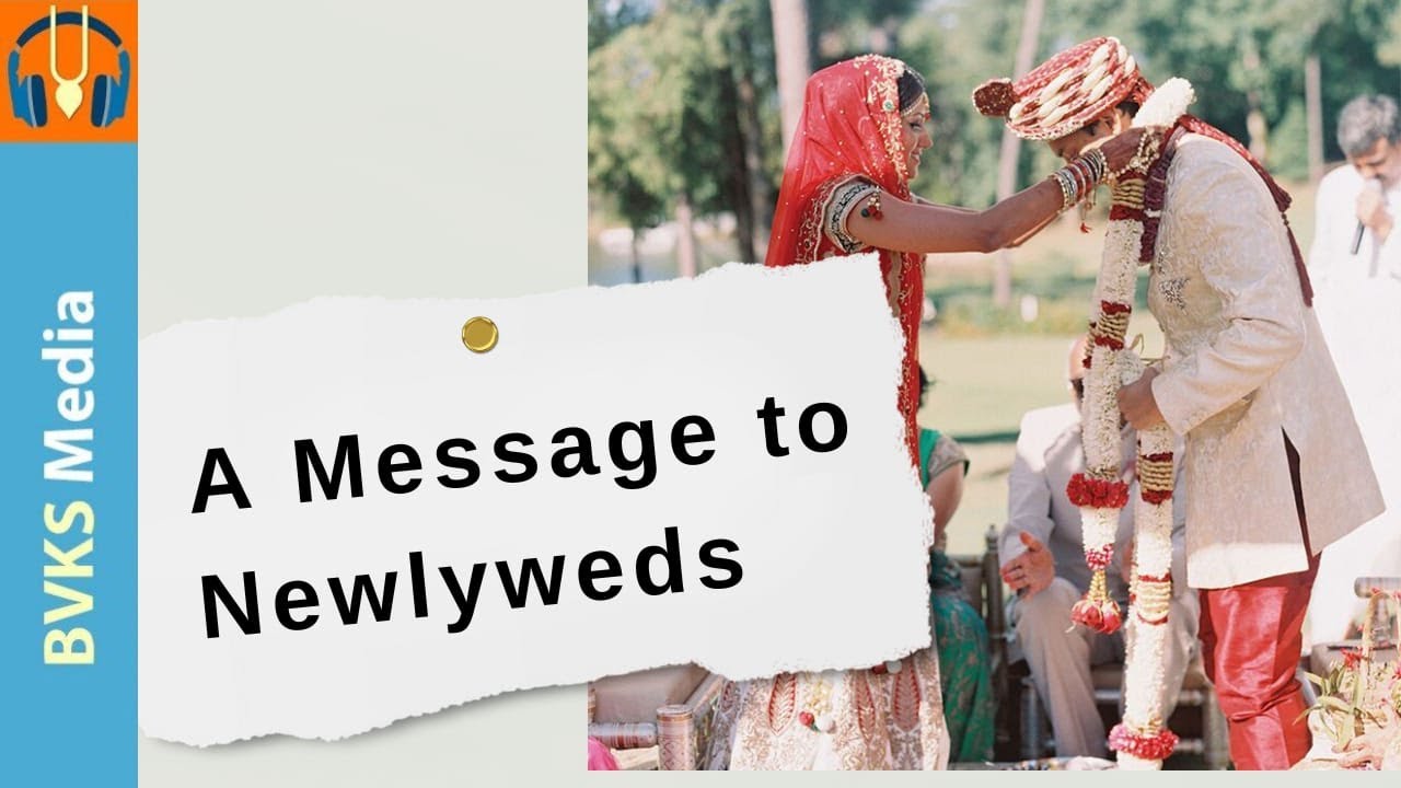 A Message to Newlyweds