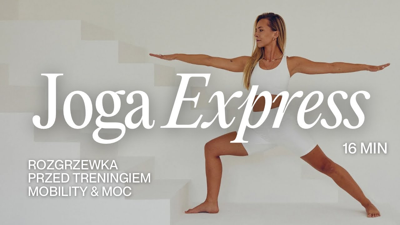 Joga Express | Rogrzewka i Mobilność w 16 minut | Kiedy nie masz czasu | Carla Puzio