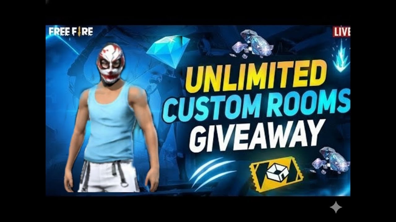 FREE FIRE LIVE GIVEAWAY CUSTOM ROOMS FF LIVE GIVEAWAY#raistar #FFLIVEGIVEAWAY#ffliveguildtesting