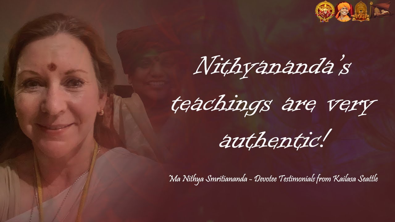 Nithyananda's teachings are very authentic