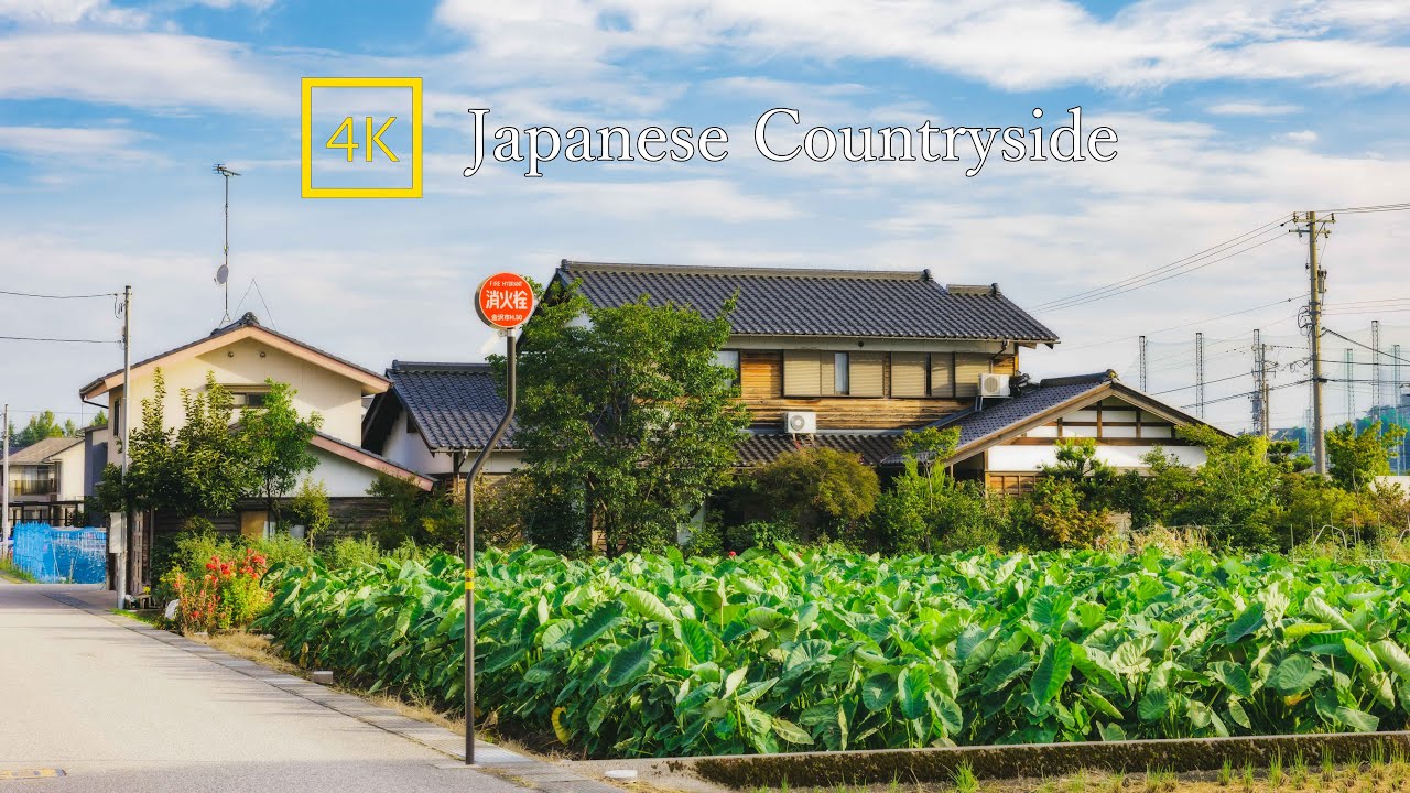 【4K Japan】Walk in  Japanese Neighborhood in Kanazawa｜Okuwa-machi Ishikawa Prefecture
