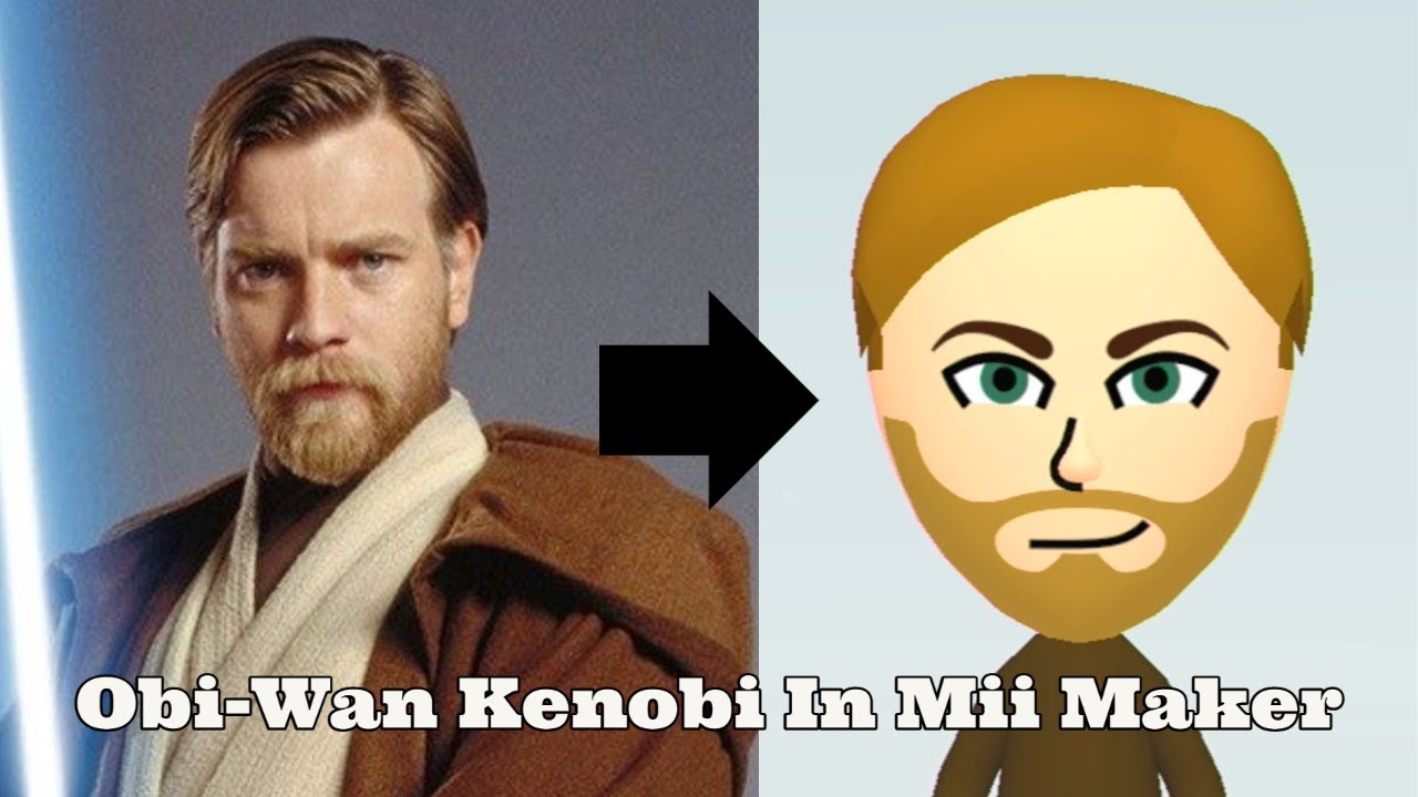How To Make Obi-Wan Kenobi In Mii Maker | Month of Mii's